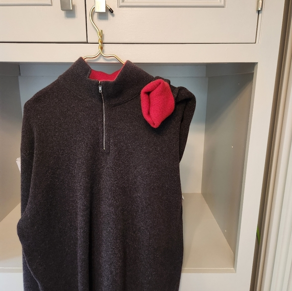 NWOT Ermenegildo Zegna CASHMERE(100%) grey Men's sweater.Made in Italy. Stunning - Picture 9 of 13